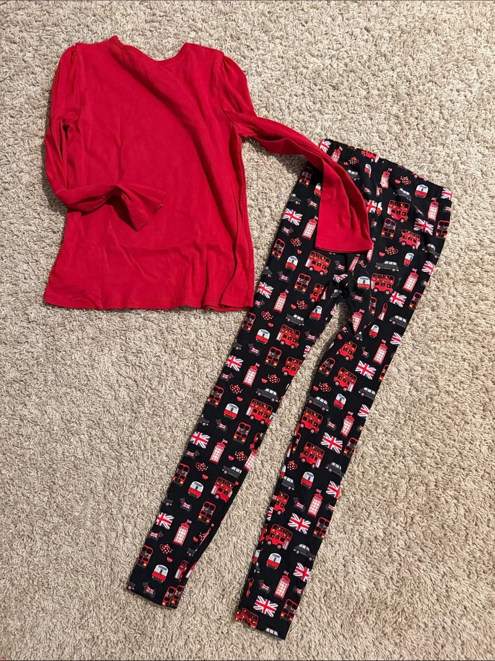 Gymboree London Calling Leggings and top